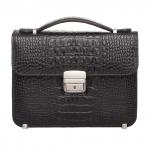 Барсетка Foxcote Black Caiman