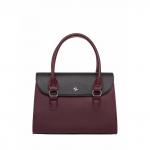 Женская кожаная сумка Bloy Burgundy/Black