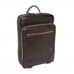 Мужской кожаный рюкзак для ноутбука Salmons Brown