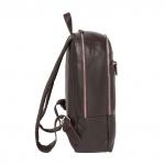 Кожаный мужской рюкзак для ноутбука Faber Brown