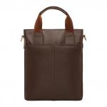Деловая сумка вертикальная Orwell Brown