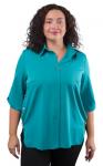 Блузка женская рукав 3/4 252494, размер 54,56,58,60,62,64