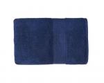 Махровое гладкокрашенное полотенце 100*150 см 400 г/м2 (Темно-синий)