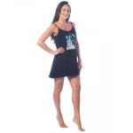 *Ночная сорочка Девушка КЛС1379П2 черный