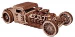 ***Механический 3D-пазл из дерева Wood Trick Хот Род
