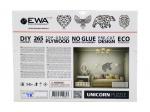 ***Деревянный интерьерный пазл EWA Design Единорог