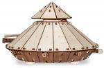 ***Конструктор деревянный 3D EWA Танк Да Винчи