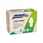 Прокладки "100% Bio Long Wings", с крылышками