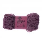 Авоська с удлинённой ручкой, бледно-розовая