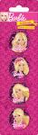 BRDLR-12S-BM26-H4 Закладки магнитные 4 шт в пакете с подвесом, Barbie