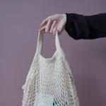 Авоська, светло-бежевая