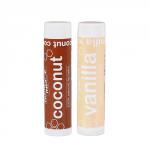 Бальзамы для губ "Coconut & Vanilla", с пчелиным воском