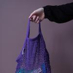Авоська, фиолетовая