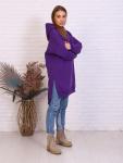 *Платье-худи Меган-Фиолетовый