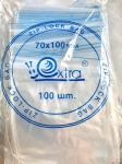 Пакет  с замком Zip Lock (7х10х30 мк), 100 шт.