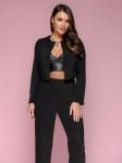 Болеро черное с длинными рукавами