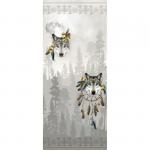 Полотенце банное вафельное "Тотем"