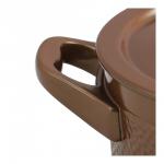 Кастрюля HAMMERED+ с керамической крышкой 20см., 3л. медный