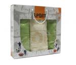 Набор полотенец Спорт Турция, 22/890,  3 предмета 50*90-2 шт +70*140