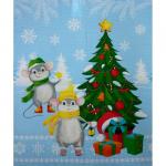 Полотенце вафельное кухонное НГ011