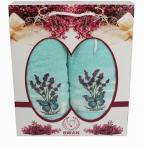 Набор полотенец махровых Гюрсан Турция, 22/518, Лаванда, 2 предмета 50*90+70*140