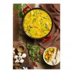 Кастрюля Duo со стекл. крышкой 24см 4.3л красная