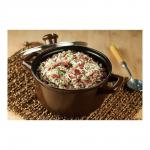 Кастрюля DUO со стеклянной крышкой 24см., 4.3л. шоколад