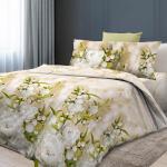 Комплект постельного белья Белые бутоны