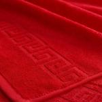 Полотенце махровое Туркмения красное