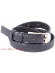 Ремень 20 мм BLACK TORTOISE жен 0220420306,  гладкий,  имит 1 стр,  темно-серый 130226