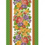 Жаклин 1 зел. полот. ваф. грунт 50*70