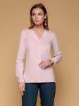 Блуза розовая с длинными рукавами