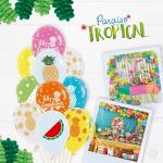 Набор воздушных шаров S 12" (30 см) Ананас 5шт. 150246