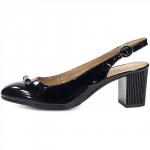 141272-5 черн Туфли лето женские (36-41)/12