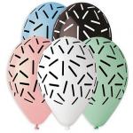 Набор воздушных шаров GM 14" (30см) Бамбук и панды 10шт 1103-1965