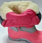 1599-5 роз Сноубутсы для девочек (27-32)/12