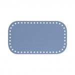 Дно для сумки 12 х 21 см. Джинс