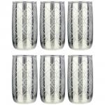 194-620 набор стаканов из 6 шт "бакарра графит" 330 мл