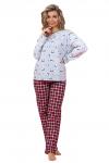 Пижама Панды 849 3028 (Красный)
