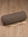 Болстер валик коричневый