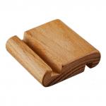 ***Подставка под телефон из дерева 8x8 см (массив бука, пропитка лен)