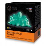 ***Z106 Набор химических экспериментов для детей "Светящийся Лизун" белый