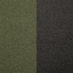 Альбом для пастели, картон ЧЕРНЫЙ+ОЛИВКОВЫЙ 630г/м, 297x414мм, 5+5листов,BRAUBERG ART, 105924