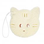 Губка "Котенок" с экстрактом тофу, 9,5х9х4 см, medium "Банные штучки" / 30