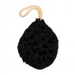 Губка с углём из бамбука, 10х8х4,5 см, medium "Банные штучки" / 30