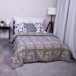 Покрывало гобелен Виноград синий 200/210