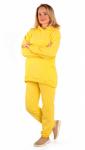 *Костюм женский футер 2-х нитка "Блум" желтый