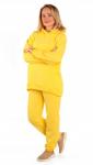 *Костюм женский футер 2-х нитка "Блум" желтый