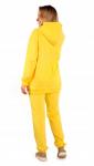 *Костюм женский футер 2-х нитка "Блум" желтый