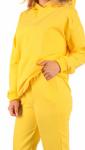 *Костюм женский футер 2-х нитка "Блум" желтый
